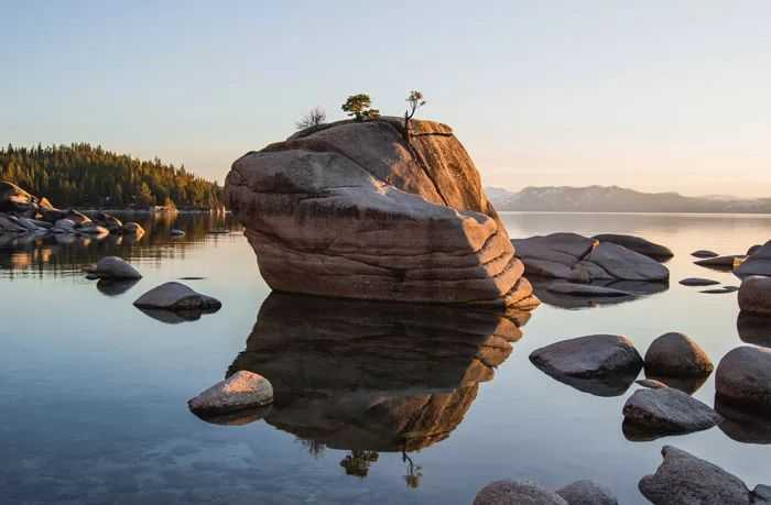 bonsai rock in Lake Tahoe